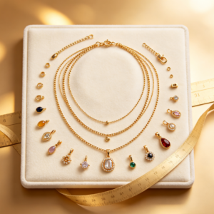 Necklace length and style customization