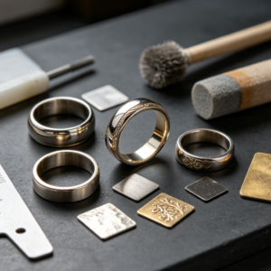 Personalized jewelry surface treatment