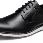 Men's Plain Toe Oxford Shoes Business Formal Derby Dress Sneakers